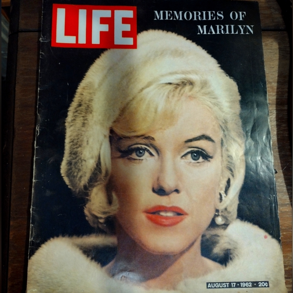 1962 Life Magazine Memories of Marilyn Monroe Retro Vintage
